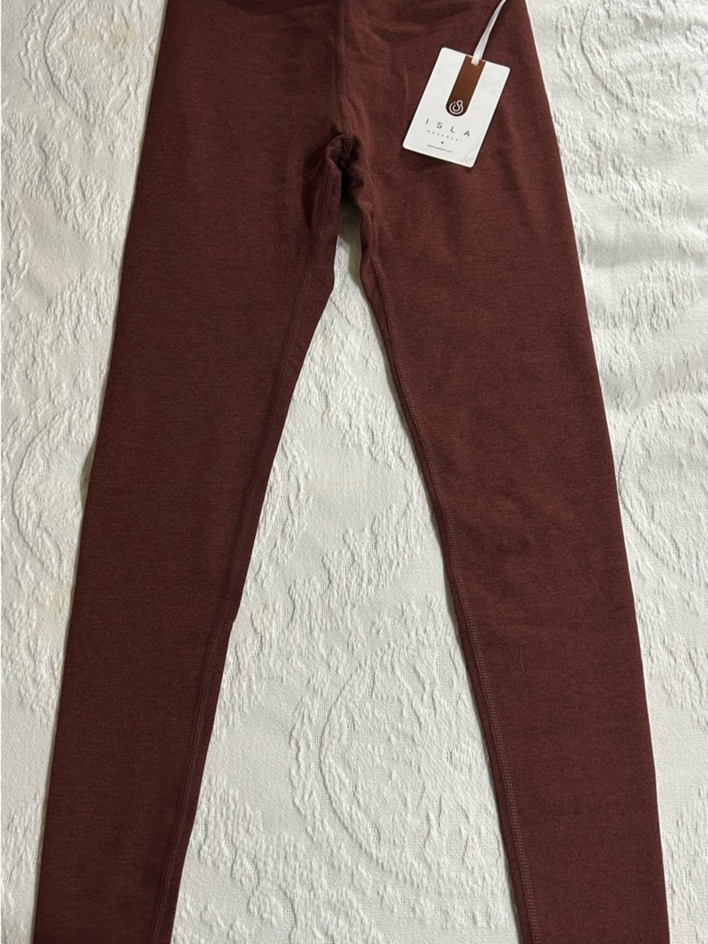 Women’s Stretch Leggings in Deep Maroon